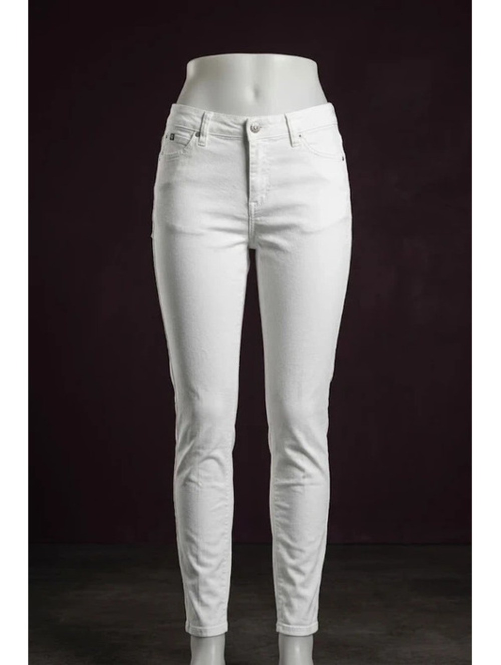 Curve Appeal Minimalist Jegging Size 6 White Skinny Jeans Stretch Pants